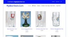 Desktop Screenshot of mybeerstein.com